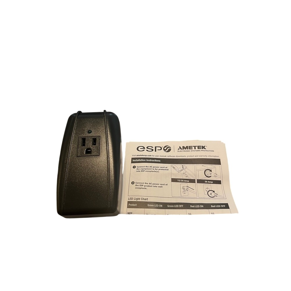 ESP Ametek S1 SurgeX Electronic Systems Protection 120V 15A Surge Protector SPD‎ - Picture 2 of 3